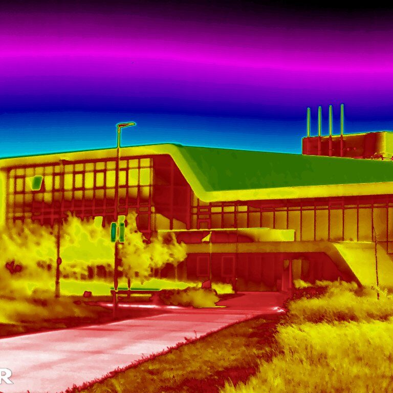 Sample Drone Image with FLIR T1030 Camera