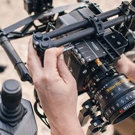 Drone with Focus Pulling