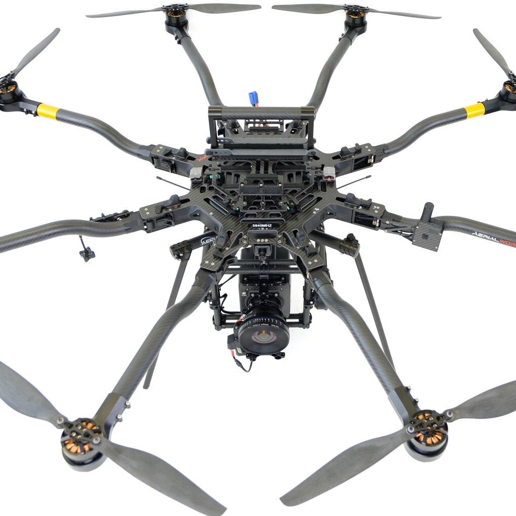 Alta 8 Drone with Alexa Mini Camera Operator Scotland UK